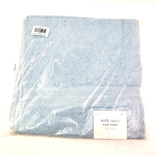 Soft Spun Bath Towel Powder Blue Soft Spun2 27x52 Cotton Soft Bath Towel