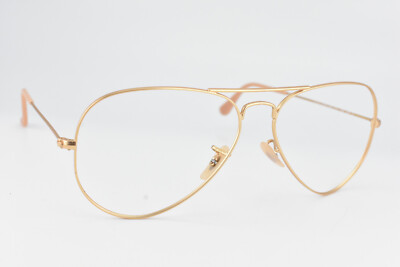 Ray-Ban Aviator RB 3025 112/85 Matte Gold Frame Only Sunglasses 58