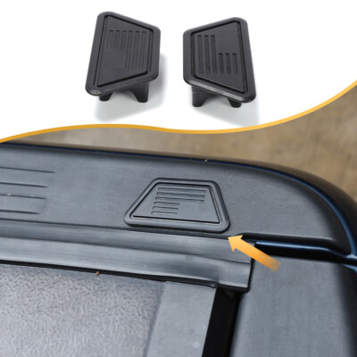 2x Stake Pocket Covers Caps Rail Hole Plugs For Dodge Ram 1500 2018+ Accessories