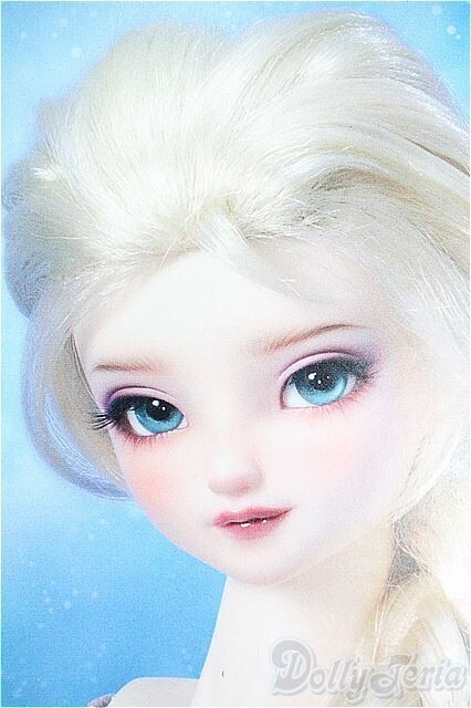 Super Dollfie Graffiti Elsa （Elsa FROZEN Super Dollfie VOLKS 