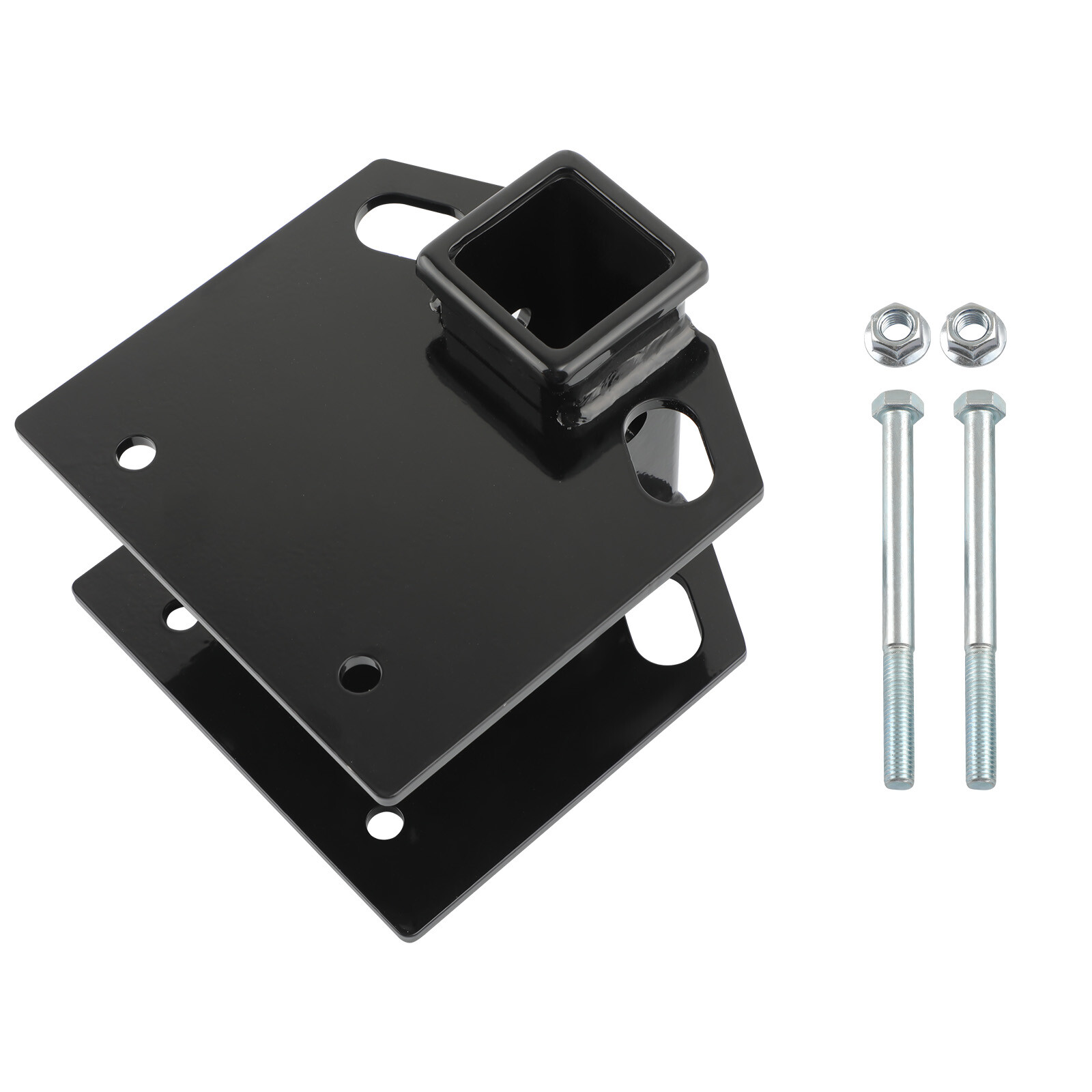 2 inch RV Bumper Mount Hitch Receiver Kit for 4x4 inch Square RV Bumper ...
