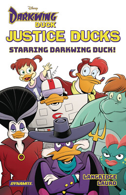 Justice Ducks Starring Darkwing Duck  Softcover TPB Graphic Novel