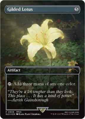 Secret Lair x FF　金粉の睡蓮Gilded Lotus　まとめ売り 金粉の水蓮 (Gilded Lotus) · Secret Lair Drop (SLD) #909