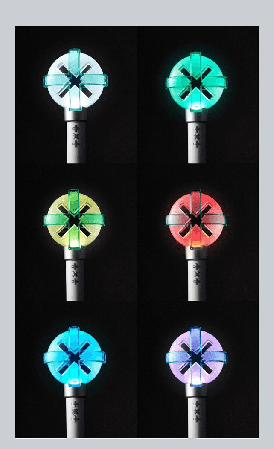 TXT TOMORROW X TOGETHER OFFICIAL LIGHT STICK Ver.2 w/ Strap, Bag