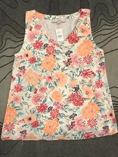 Ann Taylor LOFT Floral Blouse, Womens Size XS