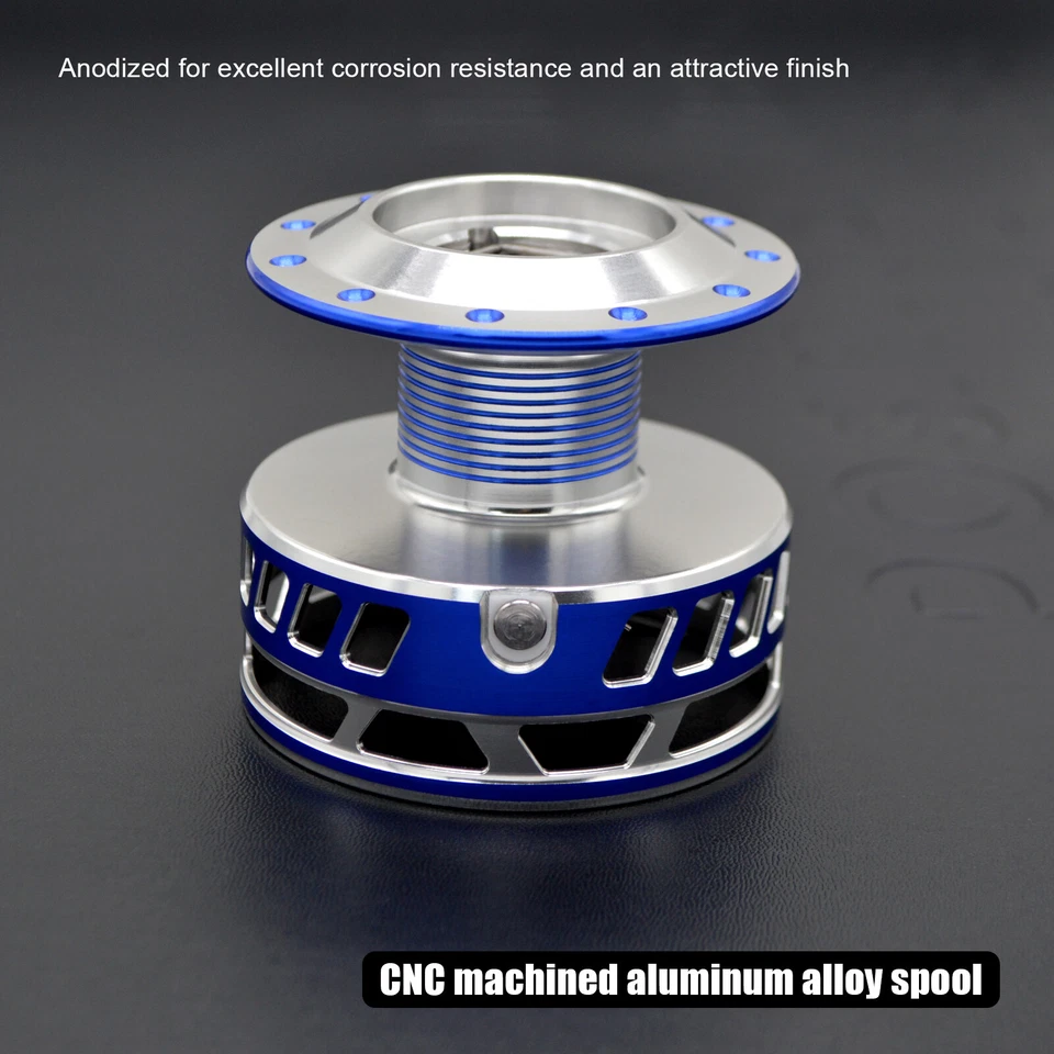 CAMEKOON Metallgehäuse und Rotor 25KG Frontbremse Salzwasserangeln Spinningrolle - Bild 4 von 4