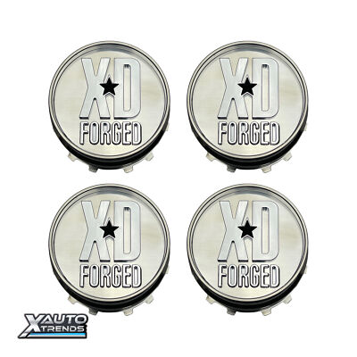 4 x XD Series Wheel Center Cap Forged Aluminum F-XDAL1456CPS-POL