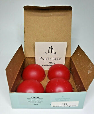 PartyLite Aroma Melts Fragrance Warmer 2.25'' Cinnamon & Bayberry P7D/Z24199