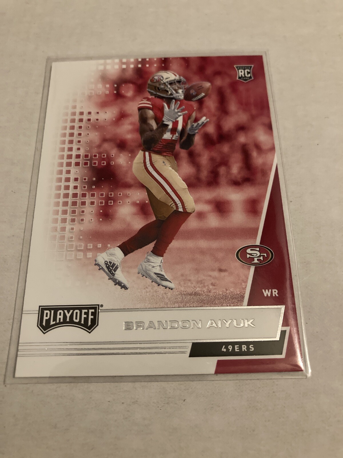 2020 Playoff Brandon Aiyuk Rc #217 49ers