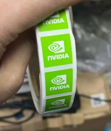New NVIDIA Sticker For Laptop 18mm x 18mm