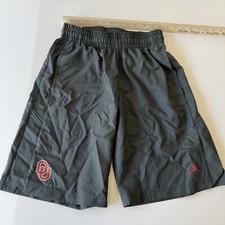OU Oklahoma Sooners Shorts Air Jordan Men's Small Standard Fit Dri Fit Gray