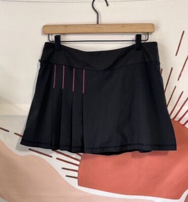 Athleta Second Wind Athletic Skort Skirt Tennis Golf Black Size Women's S Small