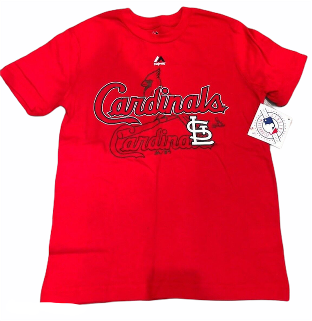Majestic MLB Youth St. Louis Cardinals Baseball Academy 3/4 Sleeve Raglan Tee | eBay