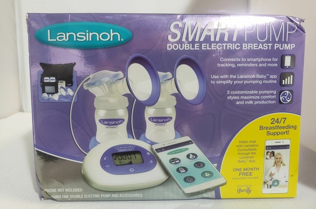 lansinoh smartpump double electric breast pump