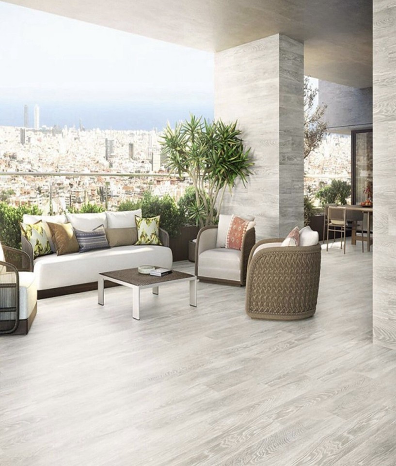 wood effect porcelain floor tiles job lot (18m2) eBay