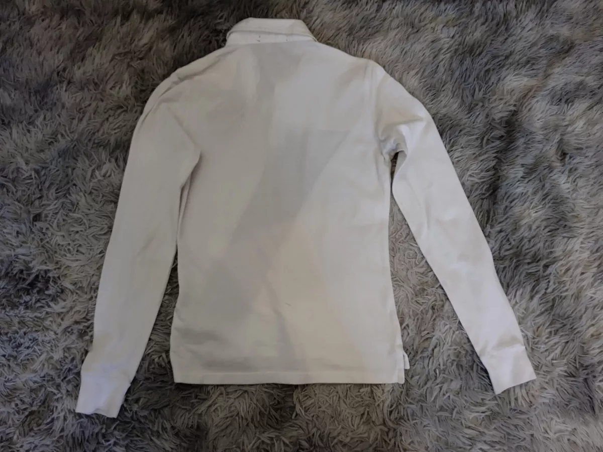 White long sleeve shirt ralph lauren cheap
