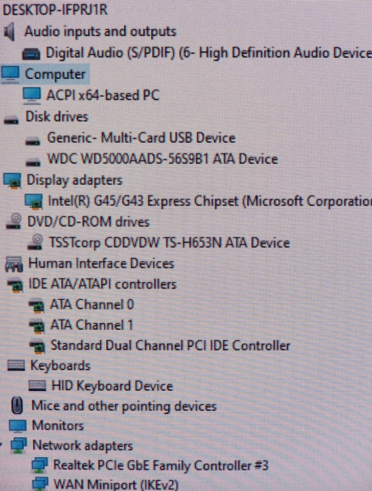 HP  Mini-Tower 2.8GHz Pentium-D CPU - 250GB HD - 4GB RAM - Windows 10 - Works! - Image 4 of 4