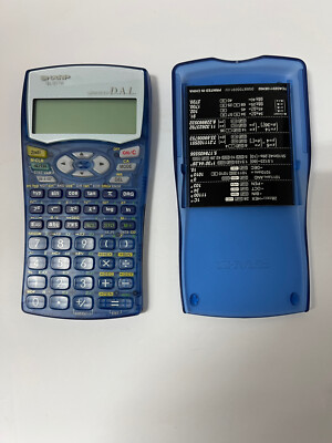 Sharp EL-531W Advanced Scientific Calculator Translucent