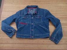 Vintage Marithe Francois Girbaud Womans Denim Jean Jacket Fits Large