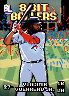 2023 Topps Big League - 8-Bit Ballers #8B-17 Vladimir Guerrero Jr.