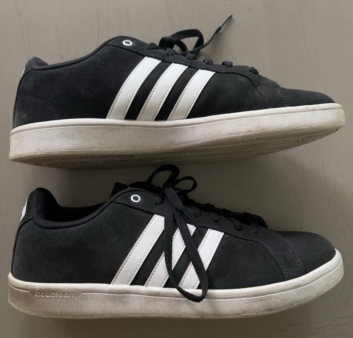 adidas Cloudfoam Advantage Core Black White