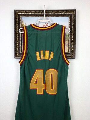 Vintage Shawn Kemp #40 Champion Seattle Super Sonics NBA Jersey