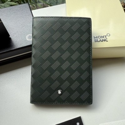 Exquisite Green MB Card Pack Real Leather Card Case Bank Card Holder #199815 US