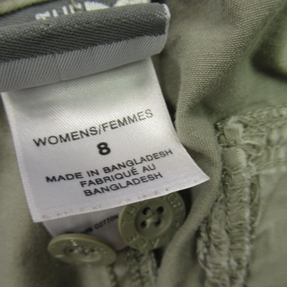 North Face 裤子女式 8 直筒工装袋轻便绿色 — 第 4/4 张图片