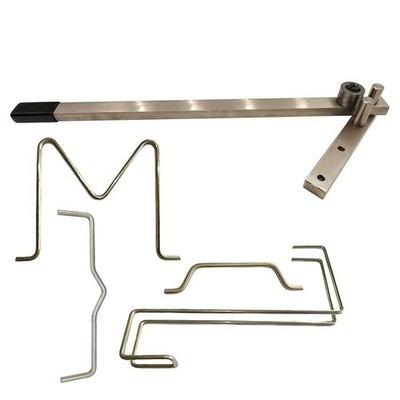 Manual Rod Bender Tool - Steel Construction for Mild Stainless Steel & Rebar, Mi