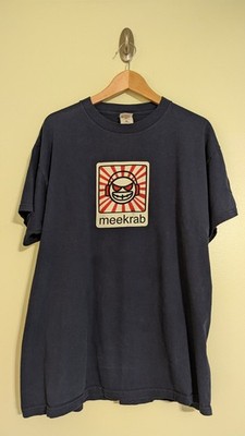 Vtg 2004 NOS Harold & Kumar Meekrab Shirt White Castle Movie Promo Sz Xl 22x28 