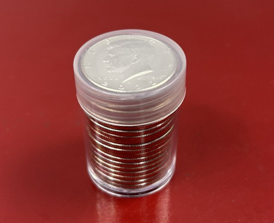 20 Kennedy Half Dollars BU Gem Brilliant Uncirculated 2022 P Full Roll
