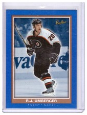 R.J. Umberger 2005-06 Upper Deck Bee Hive Blue Parallel Card #134