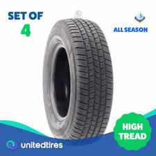 Set Of 4 Used Lt 22575r16 Michelin Defender Ltx Ms 115112r - 12-12.532 Set Of 4 Used Lt 22575r16 Michelin Defender Ltx Ms 115112r - 12-12.532