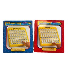 Lakeshore Math Addition Subtraction Machines 2 Educational Vintage Toys In Box