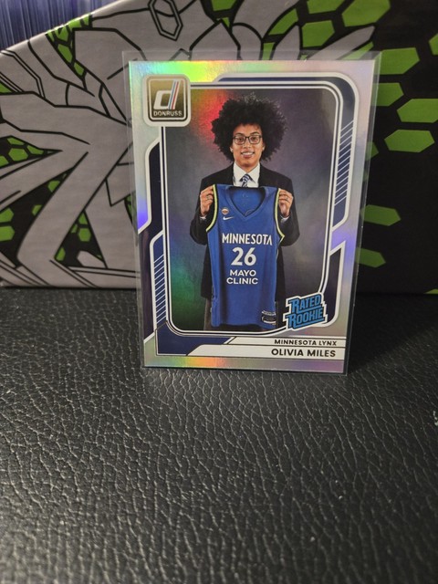 2026 Panini WNBA Donruss Olivia Miles Holo Rated Rookie RC #87 Minnesota Lynx