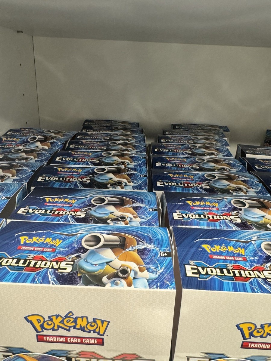 2016 pokemon xy evolutions booster box Pack Lot school Trainers are reinvented for a new generation! 2016 POKEMON XY EVOLUTIONS 3