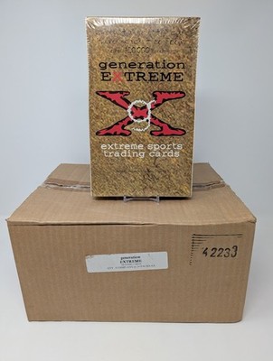 1994 Generation Extreme Trading Cards XGames TONY HAWK ROOKIE (CASE of 10 BOXES)