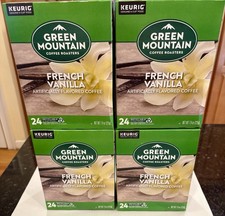 96 Count Green Mountain Coffee Roasters French Vanilla, K-Cup Pods, 24 Each Box