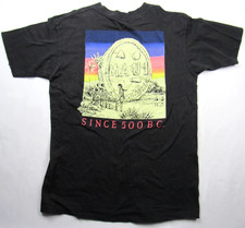 Vtg 80s 90s Maui And Sons Since 500 BC Caveman Print Surfing T Shirt Men's XL