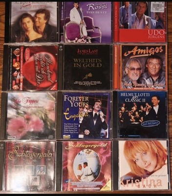 Musik CD Sammlung Udo Jürgens Amigos James Last Schlager Flippers Kristina Bach