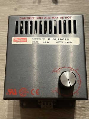 Hoffman 120 Volts  100 WATT Electric Heater D-AH1001A BRAND NEW DAH1001A