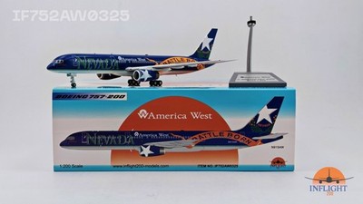 Inflight IF752AW0325 America West Airlines 757-200 N915AW Diecast 1/200 AV Model
