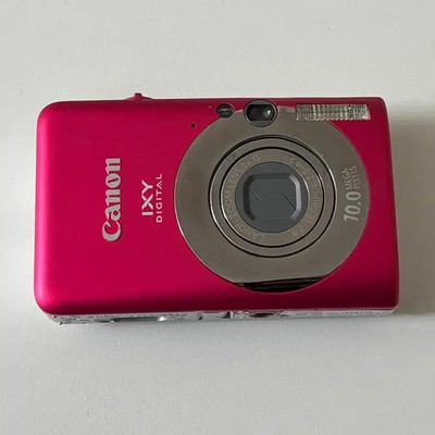Canon IXY 110 IS (IXUS 95 IS) Pink Digital Camera with Battery and