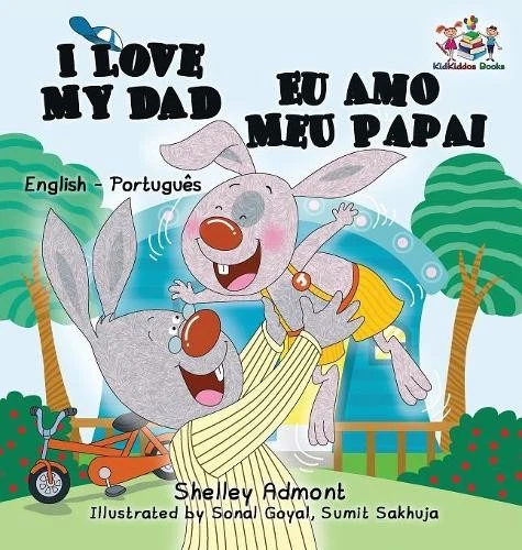 Shelley Admont Kidkiddos Books I Love My Dad Eu Amo Meu Papai (Hardback) - Image 1 of 1