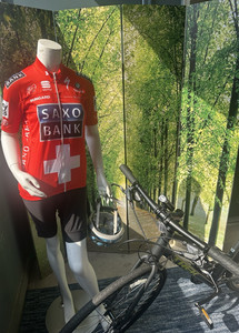 Saxo Bank サイクルジャージ M レッド カンチチェラーラ Saxo-Bank | eBay