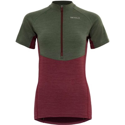 DEVOLD Standal Merino Tee Zip Neck Wmn - Bike-Funktionsshirt