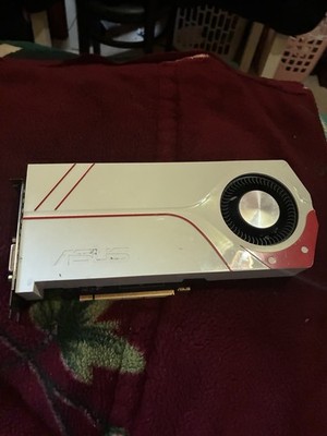 ASUS NVIDIA GeForce GTX PCI Express Graphics Card Fan Cooling DVI