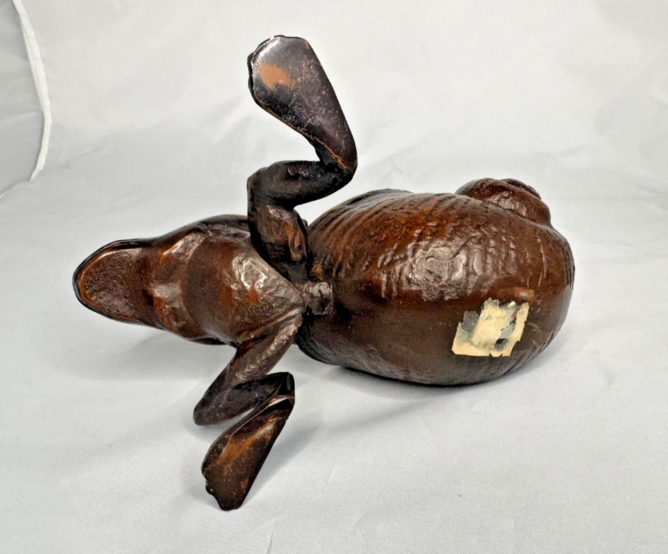 青铜青蛙拉蜗牛壳约 1920 DS59 — 第 4/4 张图片