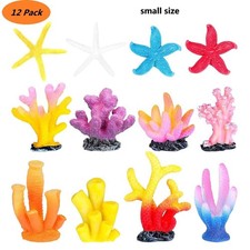 12x Resin Landscape Aquarium Fake Coral Reef Artificial Ornament Fish Tank Decor