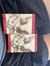 2 Vintage Avon Christmas Baby Angel Cherub Decor Soap